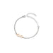 Wholesale Lucky Number 8 Eternal Titanium Steel Bracelet JDC-BT-ZiR005 Bracelet 孜瑞 O rose gold Wholesale Jewelry JoyasDeChina Joyas De China