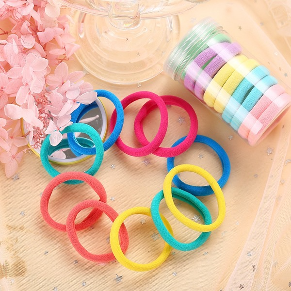 Bulk Jewelry Wholesale macaroon color hair bands set 10 Pack cute rubber bands JDC-HS-F309 Wholesale factory from China YIWU China