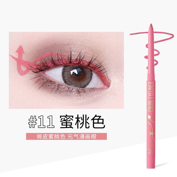 Wholesale makeup is not easy to smudge anti-sweat dye holding makeup color eyeliner JDC-SH-YueY001 eyeliner 悦盈 Wholesale Jewelry JoyasDeChina Joyas De China