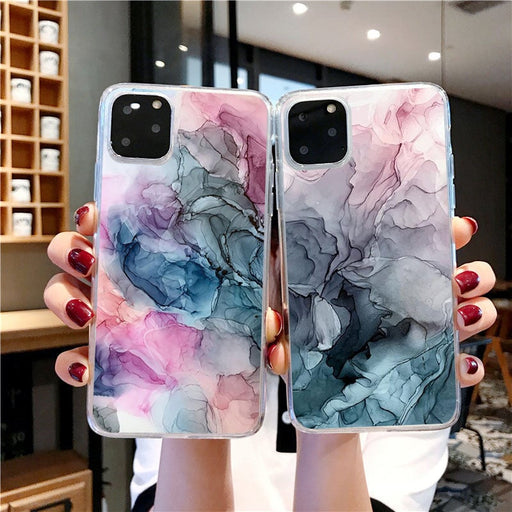 Wholesale marble for iPhone12pro transparent iPhone case JDC-PC-KEX007 Phone Cases 科讯 Wholesale Jewelry JoyasDeChina Joyas De China