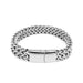 Wholesale men's Bracelet Stainless steel square front and back Bracelets JDC-BT-hent001 bracelets 恒泰 21cm Wholesale Jewelry JoyasDeChina Joyas De China