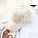 Wholesale mercerized wide brim cotton baseball cap JDC-FH-GSCM004 Fashionhat JoyasDeChina beige adjustable Wholesale Jewelry JoyasDeChina Joyas De China