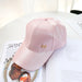 Wholesale mercerized wide brim cotton baseball cap JDC-FH-GSCM004 Fashionhat JoyasDeChina pink adjustable Wholesale Jewelry JoyasDeChina Joyas De China