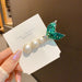 Wholesale Mermaid Tail Fin Rhinestone Hairpin JDC-HC-KX002 Hair Clips 柯羡 Wholesale Jewelry JoyasDeChina Joyas De China