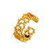 Wholesale Mesh Metal Sun Ring JDC-RS-D734 Rings JoyasDeChina 01 Gold 12103 Adjustable opening Wholesale Jewelry JoyasDeChina Joyas De China