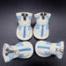 Wholesale mesh PU pet shoes pack of 2 JDC-PC-WQ001 Pet Clothes 万奇 blue NO.1 MINIMUM 2 Wholesale Jewelry JoyasDeChina Joyas De China