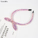 Wholesale mesh Sequin rabbit ear headband JDC-HD-XinX003 headband 心喜 Wholesale Jewelry JoyasDeChina Joyas De China