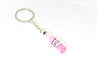 Wholesale Metal beverage bottle key chain JDC-KC-HTU038 Keychains 哈图 pink Bagged Wholesale Jewelry JoyasDeChina Joyas De China