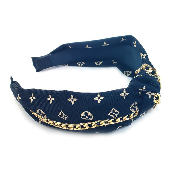 Bulk Jewelry Wholesale metal chain knot headband JDC-HD-O051 Wholesale factory from China YIWU China