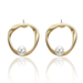 Bulk Jewelry Wholesale metal earrings irregular round pearls  JDC-ES-b083 Wholesale factory from China YIWU China