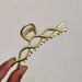 Wholesale Metal Plating Grab Clip Shark Clip Hair Clip JDC-HC-YaoX019 Hair Clips 姚萱 Wholesale Jewelry JoyasDeChina Joyas De China
