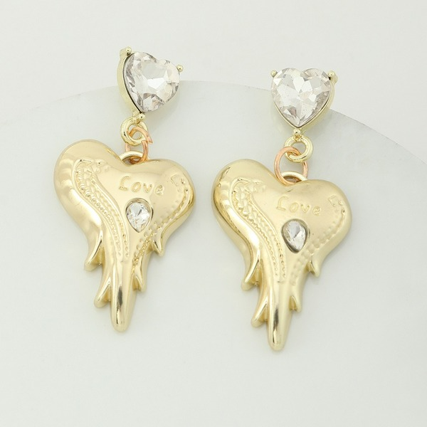 Wholesale metal special-shaped Love Earrings JDC-ES-E247 Earrings JoyasDeChina Wholesale Jewelry JoyasDeChina Joyas De China
