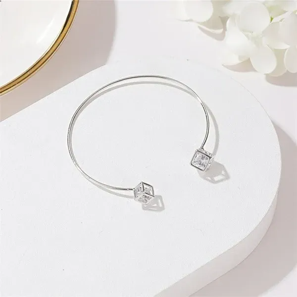 Bulk Jewelry Wholesale Metal square bracelet JDC-BT-d105 Wholesale factory from China YIWU China