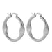 Wholesale metal texture U-shaped copper earrings JDC-ES-DN016 Earrings 道妮 Wholesale Jewelry JoyasDeChina Joyas De China