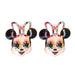 Wholesale Mickey Mouse Minnie new diamond earrings JDC-ES-JJ308 Earrings JoyasDeChina Hollow-out Mickey Wholesale Jewelry JoyasDeChina Joyas De China