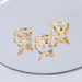 Wholesale micro-inlaid rhinestone butterfly copper rings JDC-RS-JL155 Rings JoyasDeChina Wholesale Jewelry JoyasDeChina Joyas De China