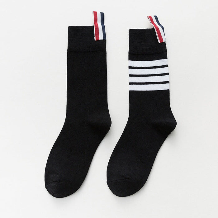 Wholesale mid tube cotton socks JDC-SK-KeSS001 Sock 柯萨思 black S one size Wholesale Jewelry JoyasDeChina Joyas De China