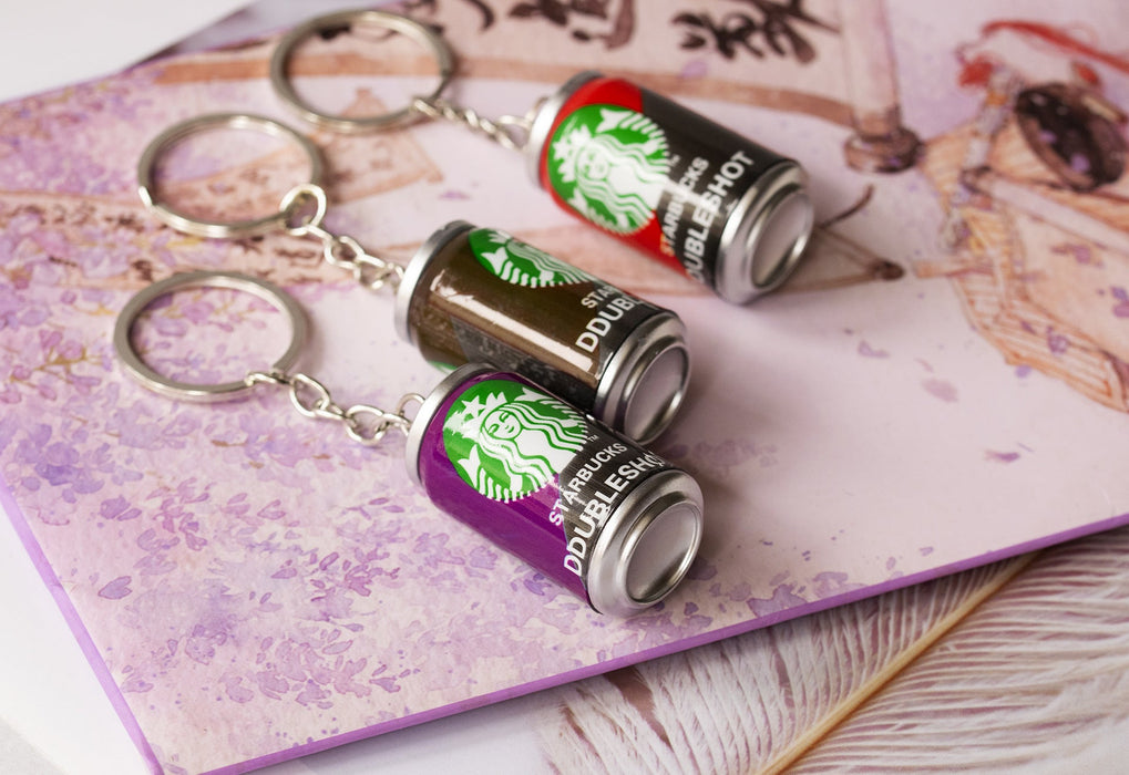Wholesale Mini cans beverage bottle keychains JDC-KC-HTU020 Keychains 哈图 Star random Bag Wholesale Jewelry JoyasDeChina Joyas De China