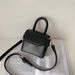 Wholesale Mini children's PU leather square box bag JDC-HB-KM002 Handbags 卡曼 black Wholesale Jewelry JoyasDeChina Joyas De China