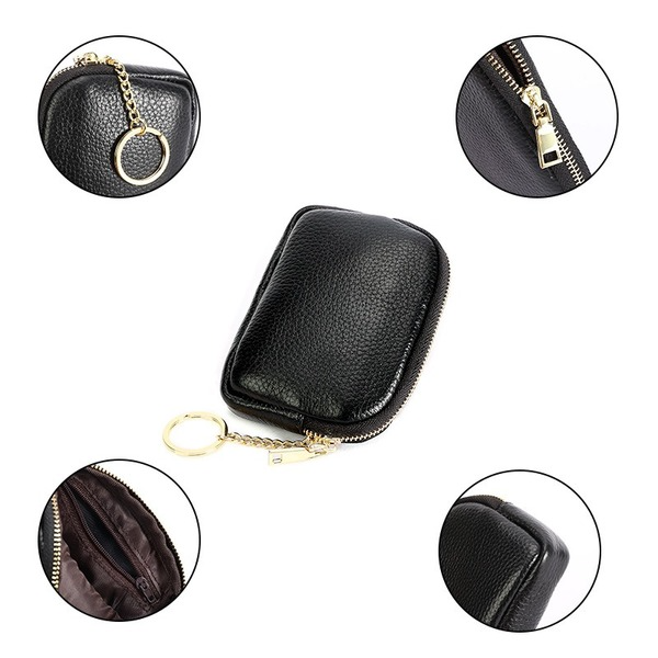Wholesale mini coin purse leather zipper wallet JDC-WT-ZNS11 Wallet JoyasDeChina Wholesale Jewelry JoyasDeChina Joyas De China