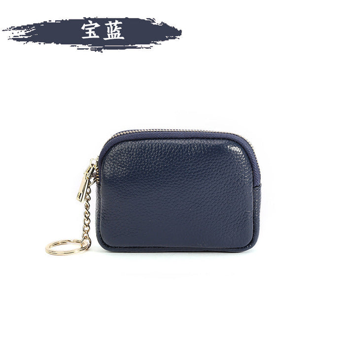 Wholesale mini coin purse leather zipper wallet JDC-WT-ZNS11 Wallet JoyasDeChina sapphire Wholesale Jewelry JoyasDeChina Joyas De China
