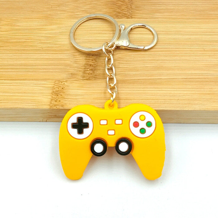 Wholesale Mini Gamepad Keyboard PVC Metal Cartoon Keychain JDC-KC-DY013 Keychains 帝雁 Wholesale Jewelry JoyasDeChina Joyas De China