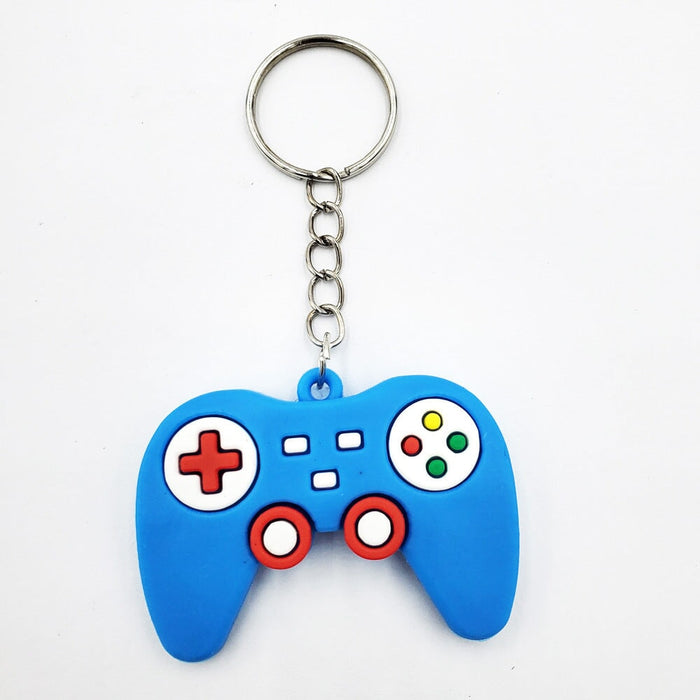 Wholesale Mini Gamepad Keyboard PVC Metal Cartoon Keychain JDC-KC-DY013 Keychains 帝雁 Wholesale Jewelry JoyasDeChina Joyas De China