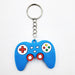 Wholesale Mini Gamepad Keyboard PVC Metal Cartoon Keychain JDC-KC-DY013 Keychains 帝雁 blue 5.5*4cm Wholesale Jewelry JoyasDeChina Joyas De China