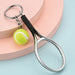 Wholesale Mini Tennis Racket CCB Metal Keychain JDC-KC-WS134 Keychains 围颂 Wholesale Jewelry JoyasDeChina Joyas De China