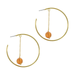 Wholesale minimalist Metal Big Circle Earrings JDC-ES-JQ093 Earrings JoyasDeChina Wholesale Jewelry JoyasDeChina Joyas De China