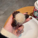 Wholesale Mink Hair Ball Hair Clips JDC-HC-GSMC021 Hair Clips 曌彩 coffee Wholesale Jewelry JoyasDeChina Joyas De China