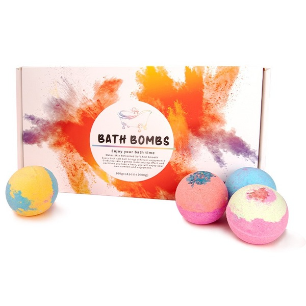 Wholesale mixed color bath salt ball gift box bath bomb JDC-BB-AM06 bath bomb JoyasDeChina Wholesale Jewelry JoyasDeChina Joyas De China