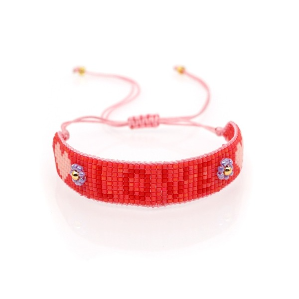 Bulk Jewelry Wholesale Miyuki beads hand-woven SUNNY LOVE Bracelet JDC-gbh135 Wholesale factory from China YIWU China