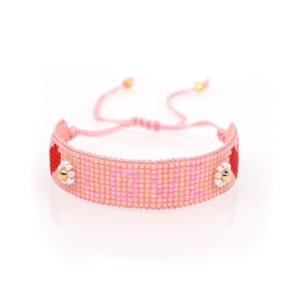 Bulk Jewelry Wholesale Miyuki beads hand-woven SUNNY LOVE Bracelet JDC-gbh135 Wholesale factory from China YIWU China