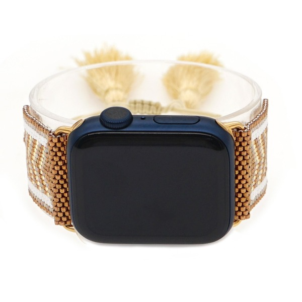 Wholesale Miyuki DB Rice Beads Apple Watch1-7 Watch Band JDC-WD-GBH006 Watch Band 怪我咯 Wholesale Jewelry JoyasDeChina Joyas De China