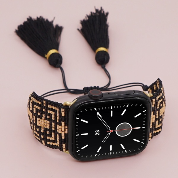 Wholesale Miyuki DB Rice Beads Apple Watch1-7 Watch Band JDC-WD-GBH007 Watch Band 怪我咯 Wholesale Jewelry JoyasDeChina Joyas De China