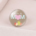 Wholesale MOM Heart Shape Mother's Day Gift Iron Glass Ring JDC-RS-NingX001 Rings 柠祥 Wholesale Jewelry JoyasDeChina Joyas De China