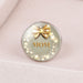 Wholesale MOM Heart Shape Mother's Day Gift Iron Glass Ring JDC-RS-NingX001 Rings 柠祥 Wholesale Jewelry JoyasDeChina Joyas De China