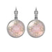 Wholesale MOM Heart Shaped Metal Glass Earrings JDC-ES-NingX001 Keychains 柠祥 Wholesale Jewelry JoyasDeChina Joyas De China