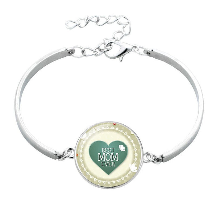 Wholesale MOM Mother's Day Alloy Glass Time Gem Bracelet JDC-BT-NingX005 Bracelet 柠祥 Wholesale Jewelry JoyasDeChina Joyas De China