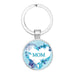 Wholesale MOM Mother's Day Gift Alloy Glass Keychain JDC-KC-NingX002 Keychains 柠祥 Wholesale Jewelry JoyasDeChina Joyas De China