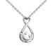 Wholesale moon drop oil Necklace Mother's Day gift JDC-NE-Mail016 Necklaces 麦伦 JE0731 steel Wholesale Jewelry JoyasDeChina Joyas De China