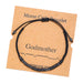 Wholesale Morse Code Black Iron Stone Beaded Braided Bracelet JDC-BT-ZhuJ002 Bracelet 诛积 Wholesale Jewelry JoyasDeChina Joyas De China