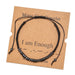 Wholesale Morse Code Black Iron Stone Beaded Braided Bracelet JDC-BT-ZhuJ002 Bracelet 诛积 Wholesale Jewelry JoyasDeChina Joyas De China