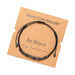 Wholesale Morse Code Black Iron Stone Beaded Braided Bracelet JDC-BT-ZhuJ002 Bracelet 诛积 Wholesale Jewelry JoyasDeChina Joyas De China