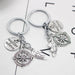 Wholesale Mother's Day Compass Alloy Keychain JDC-KC-TianG018 Keychains 天高 Wholesale Jewelry JoyasDeChina Joyas De China