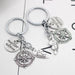 Wholesale Mother's Day Compass Alloy Keychain JDC-KC-TianG018 Keychains 天高 Wholesale Jewelry JoyasDeChina Joyas De China