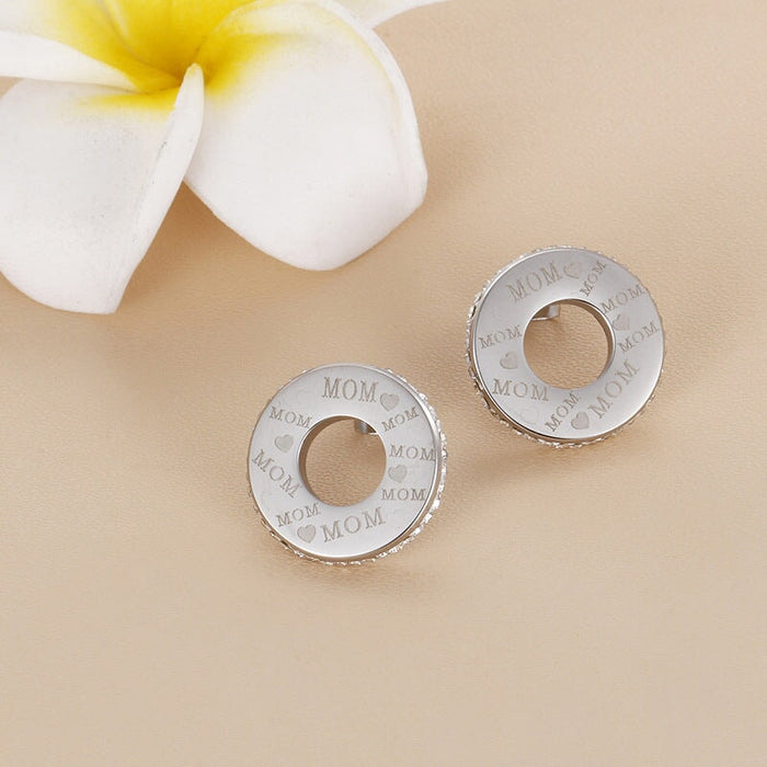 Wholesale mother's Day gift fashion titanium steel necklaces JDC-NE-Kalun001 necklaces 卡龙 Wholesale Jewelry JoyasDeChina Joyas De China