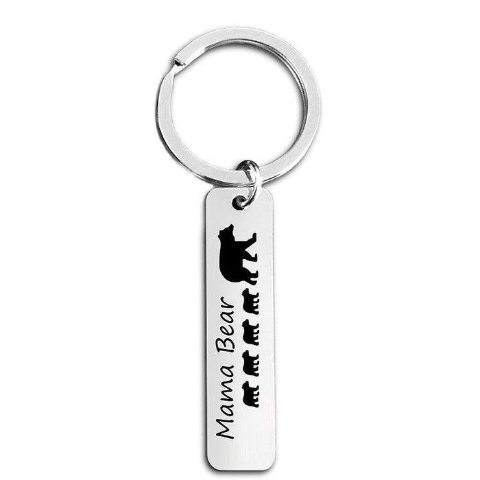 Wholesale Mother's Day Gift Stainless Steel Plating Metal Keychain JDC-KC-GangGu003 Keychains 钢古 Wholesale Jewelry JoyasDeChina Joyas De China