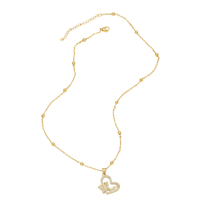 Wholesale Mother's Day Love Cross Necklace JDC-NE-AOS002 Necklaces 翱昇 Wholesale Jewelry JoyasDeChina Joyas De China